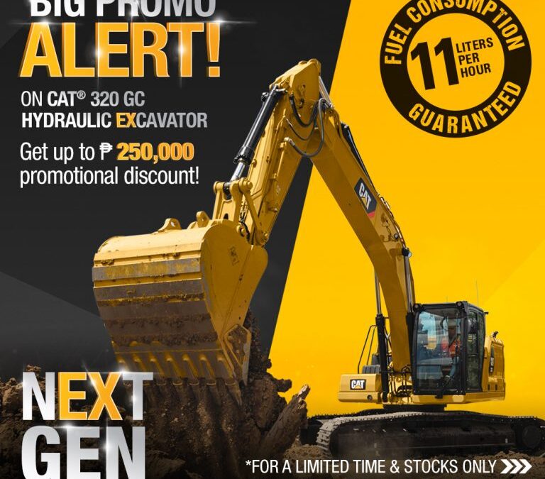 Big Promo Alert On CAT 320 GC