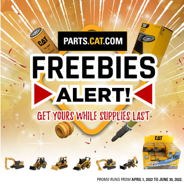 PARTS.CAT.COM Freebies Alert