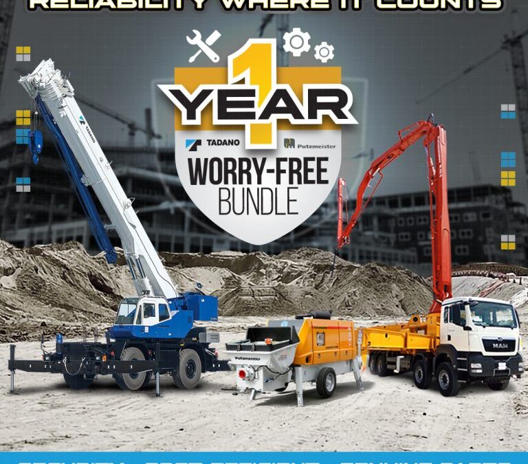 Tadano Putzmeister Worry Free Bundle